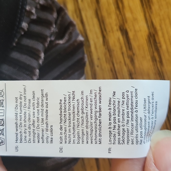 NWT Cupshe Black and Brown Ribbed Bikini - Picture 11 of 11